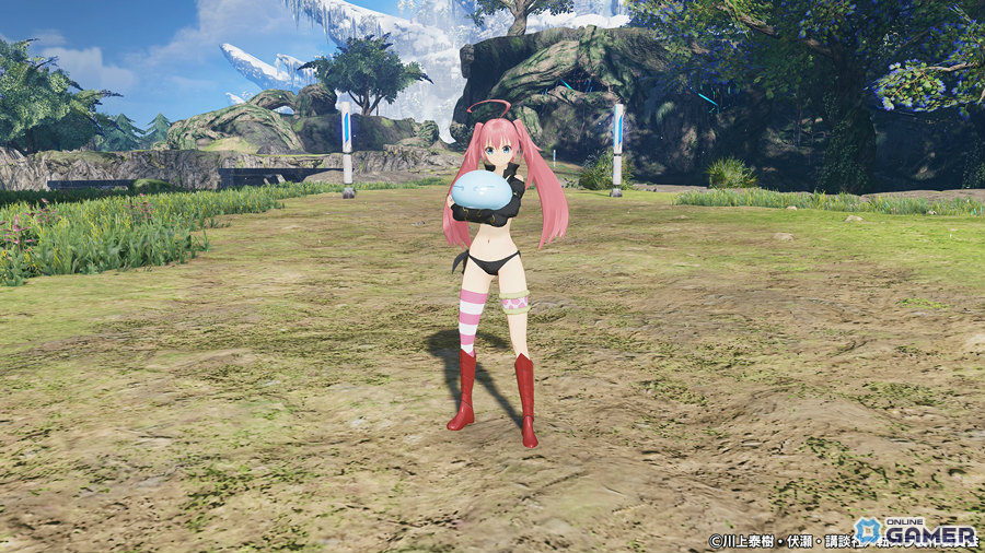 「PSO2 ニュージェネシス」×「転スラ」コラボ開催！リムルやミリムのアバターアイテムがACスクラッチに登場の画像