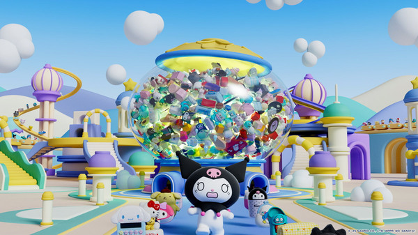 1,000種類以上のサンリオグッズが登場！3Dパズル「ハローキティ マーチマッチ」2025年夏配信＆事前登録スタートの画像