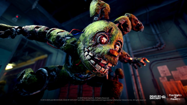 「Dead by Daylight」×「Five Nights at Freddy’s」コラボ開幕！スプリングトラップが新キラーとして登場の画像