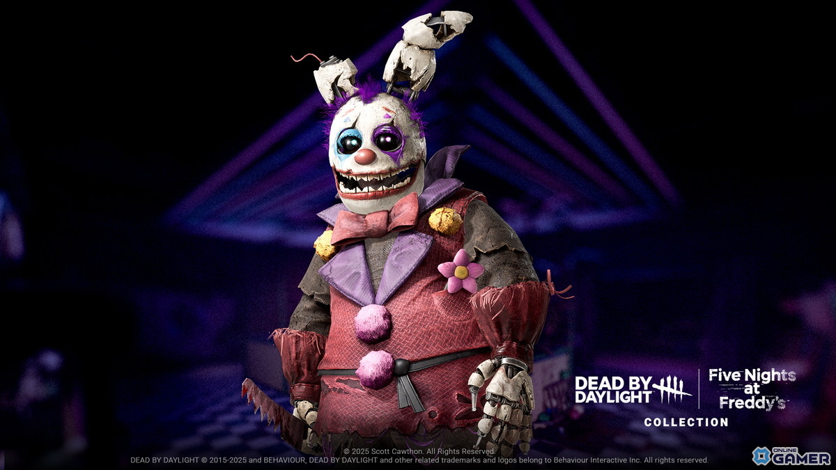 「DbD」×「FNaF」夢の悪夢コラボ始動！スプリングトラップ実装チャプターが登場の画像