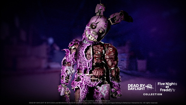 「DbD」×「FNaF」夢の悪夢コラボ始動！スプリングトラップ実装チャプターが登場の画像