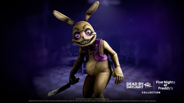 「DbD」×「FNaF」夢の悪夢コラボ始動！スプリングトラップ実装チャプターが登場の画像