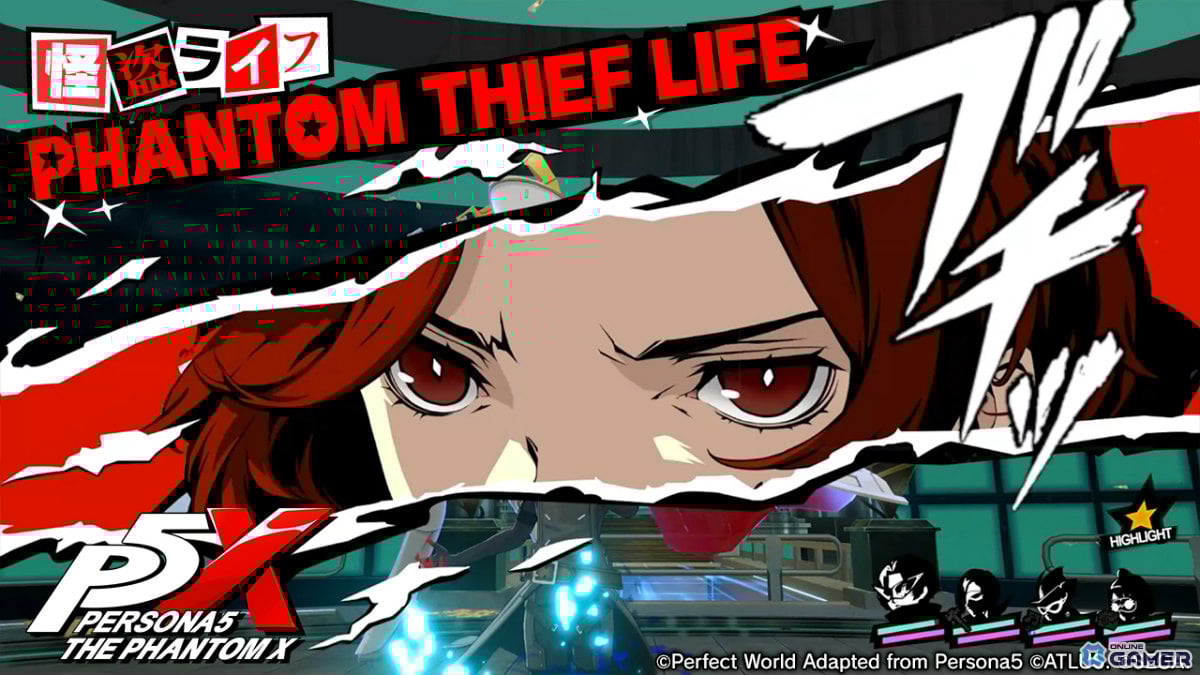 「ペルソナ5: The Phantom X」“怪盗ライフ”ムービー公開！スタイリッシュなバトルや心のダンジョン探索をチェックの画像