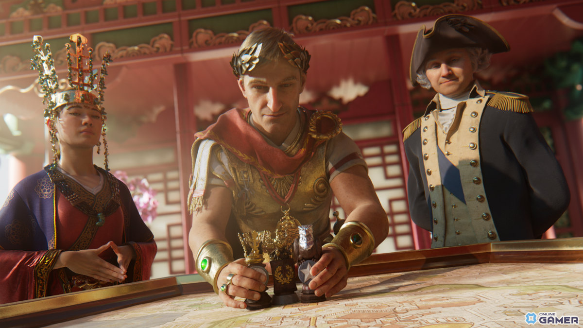 スマホ向けSLG「シヴィライゼーション:時代と盟友」が配信開始！クレオパトラや信長と世界を築こうの画像