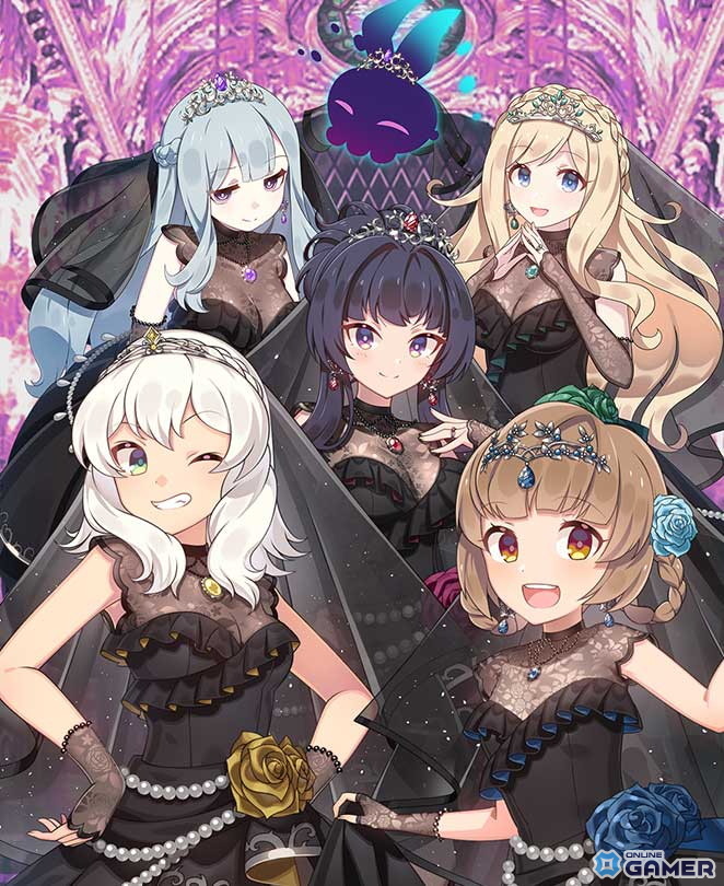 「ごまおつ」黒花嫁イベント開幕!ブラックローズ集め&茨に囚われた乙女たちの新使い魔が続々の画像