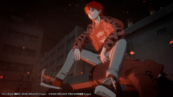 「WIND BREAKER 不良たちの英雄譚」に［風鈴の生ける伝説］棪堂 哉真斗（CV：小野大輔）が新キャラで登場！の画像