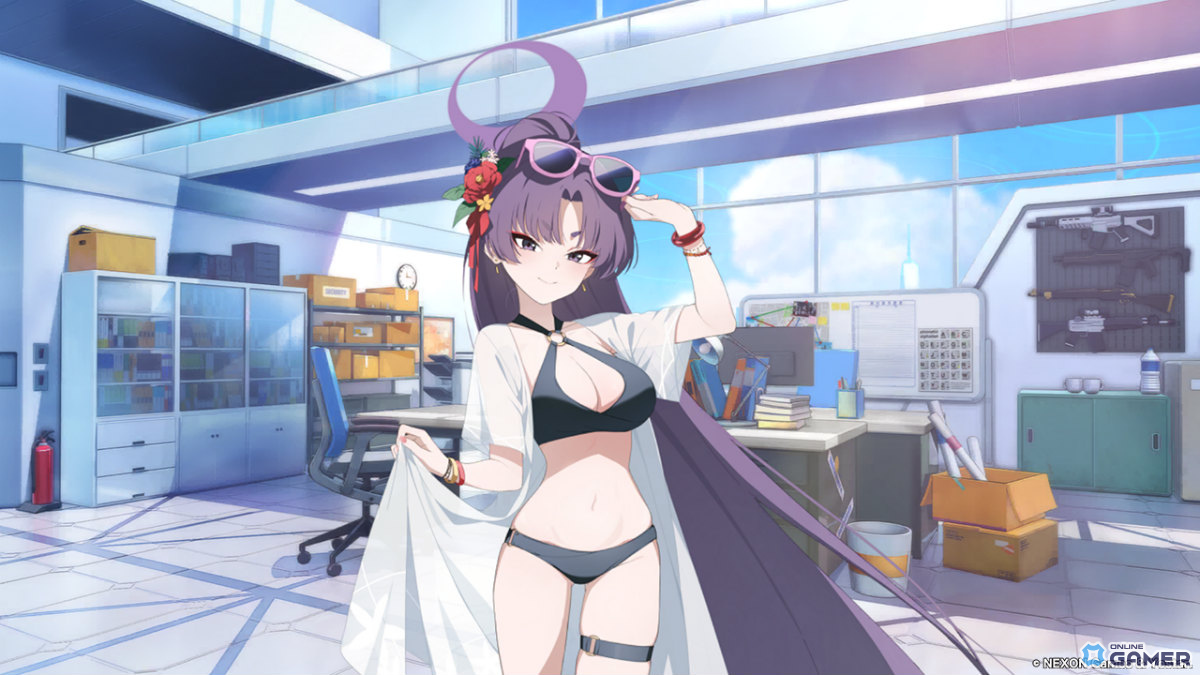 「ブルーアーカイブ」ユカリ（CV：村上まなつ）・キキョウ（CV：小松未可子）・レンゲ（CV：小市眞琴）が水着でピックアップ！の画像