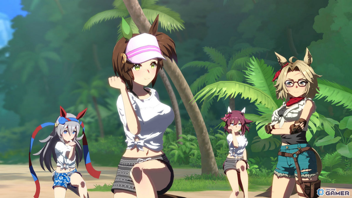 「ウマ娘」新育成シナリオ「無人島へようこそ -DESIGN YOUR ISLAND-」実装！最大80連無料の画像