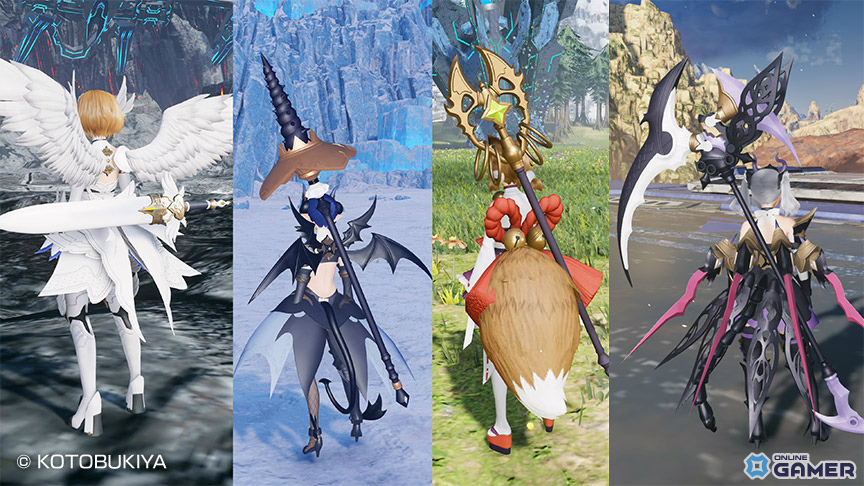 「PSO2 ニュージェネシス」×「アルカナディア」コラボ開催！ルミティアやユクモになりきれるコスが登場の画像