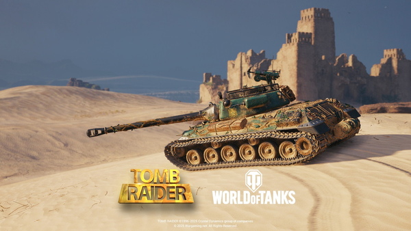 「World of Tanks」×「ララ・クロフト」「デューク ニューケム」参戦！コラボバトルパス「ヒーローの軌跡」開催決定の画像