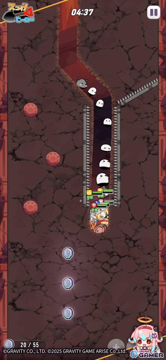 なるスコップで地下を突き進め！スマホ向けパズルRPG「スコップヒーロー」事前登録受付スタートの画像