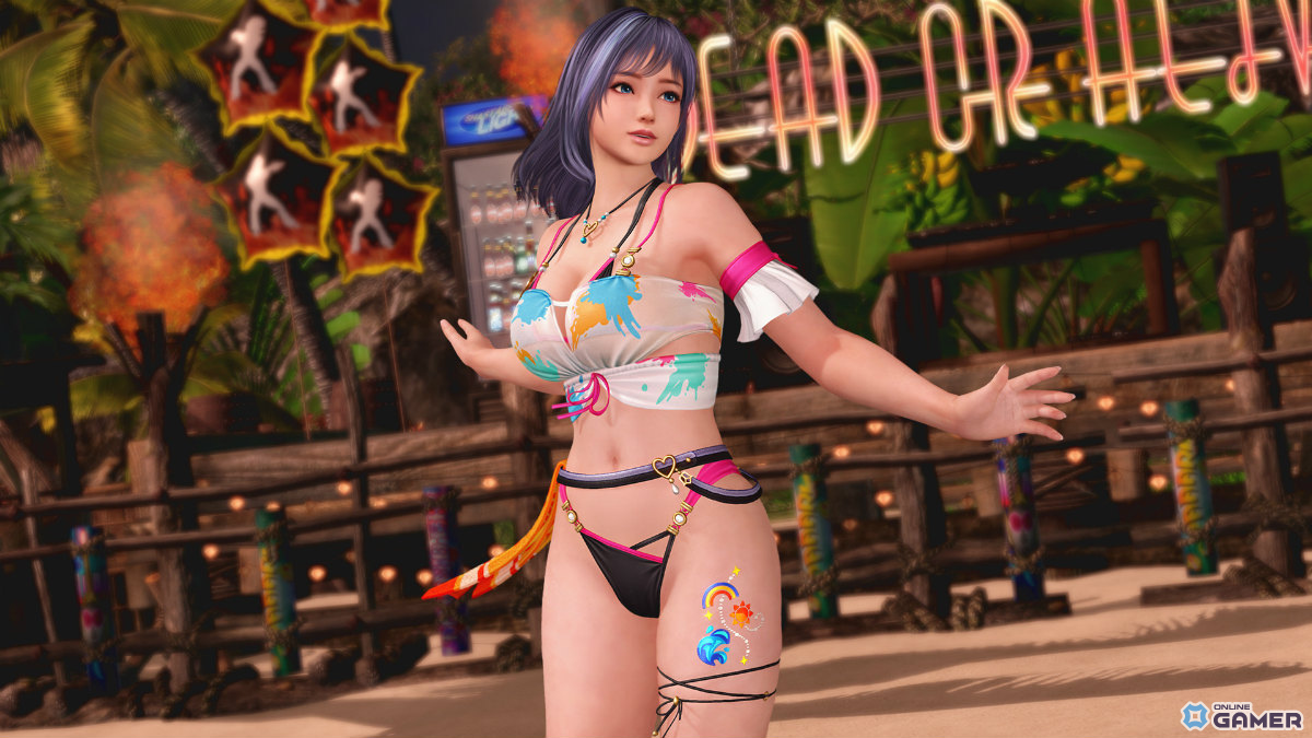 濡れ透け×ペンライトで夏を盛り上げろ！「DOAXVV」“サマー・アンコール”水着実装＆キャンペーン開始の画像