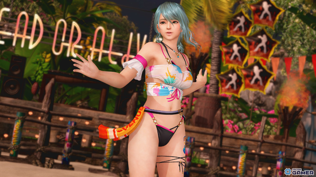濡れ透け×ペンライトで夏を盛り上げろ！「DOAXVV」“サマー・アンコール”水着実装＆キャンペーン開始の画像