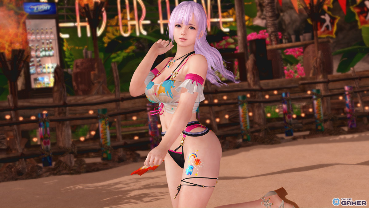 濡れ透け×ペンライトで夏を盛り上げろ！「DOAXVV」“サマー・アンコール”水着実装＆キャンペーン開始の画像