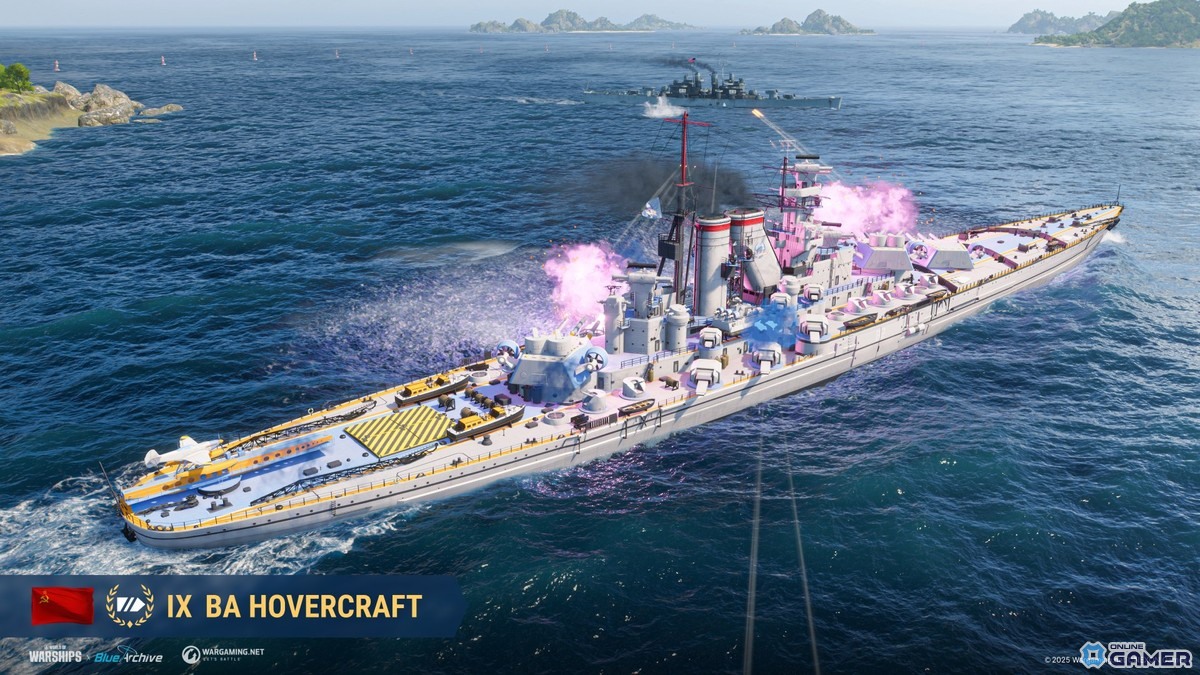 「World of Warships」×「ブルアカ」コラボ第2弾開催！アロナが艦長として登場の画像