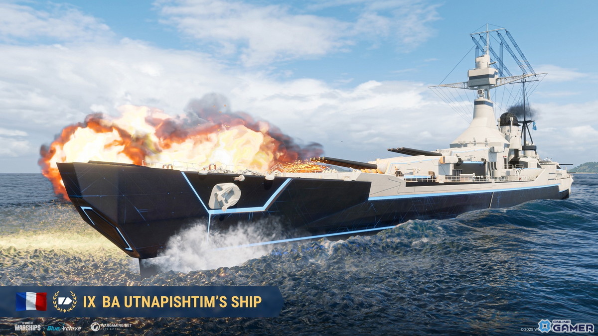 「World of Warships」×「ブルアカ」コラボ第2弾開催！アロナが艦長として登場の画像