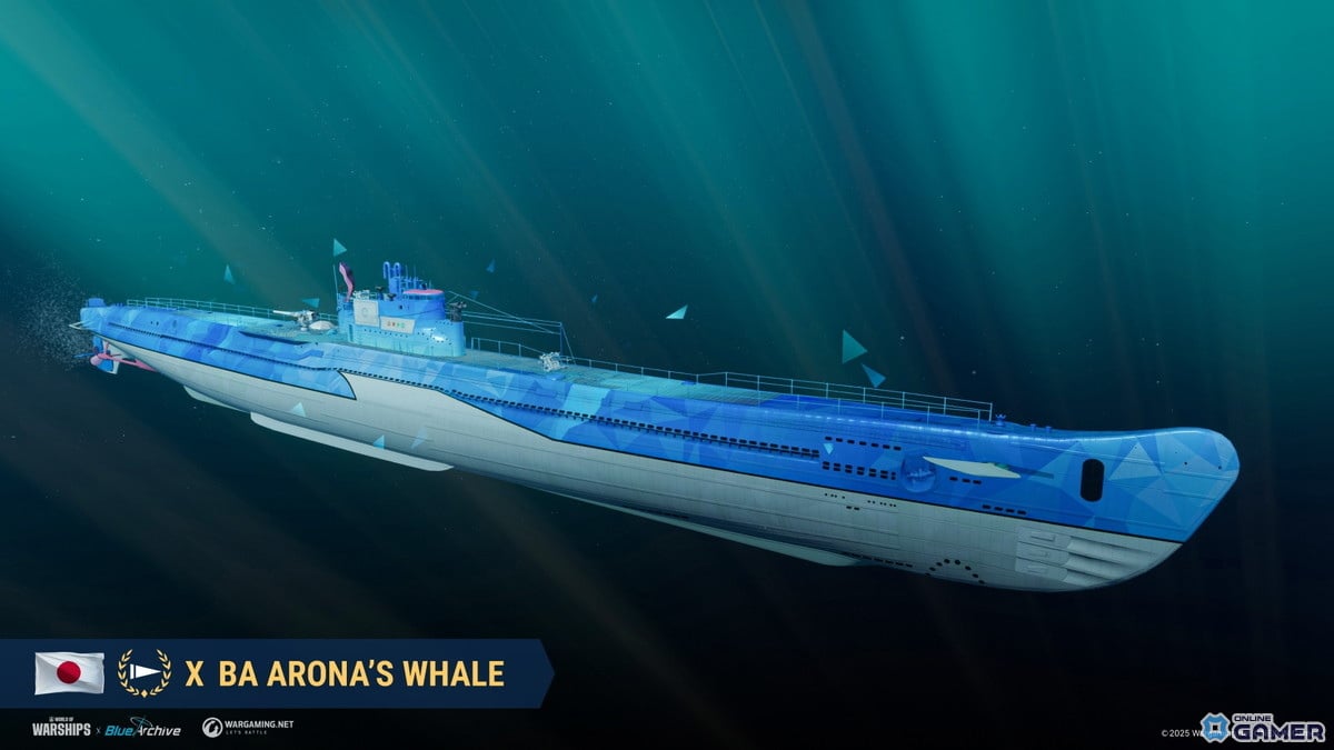 「World of Warships」×「ブルアカ」コラボ第2弾開催！アロナが艦長として登場の画像