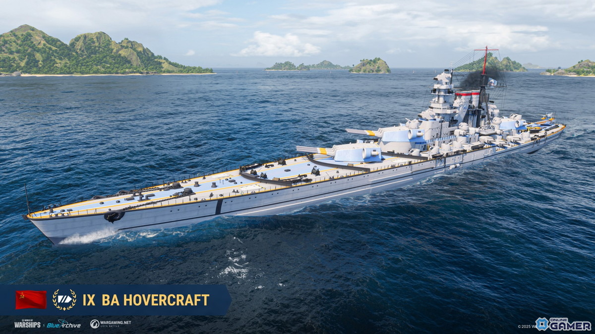 「World of Warships」×「ブルアカ」コラボ第2弾開催！アロナが艦長として登場の画像