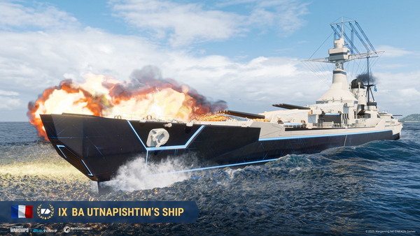 「World of Warships」×「ブルアカ」コラボ第2弾開催！アロナが艦長として登場の画像