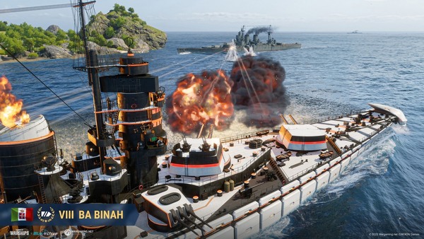 「World of Warships」×「ブルアカ」コラボ第2弾開催！アロナが艦長として登場の画像