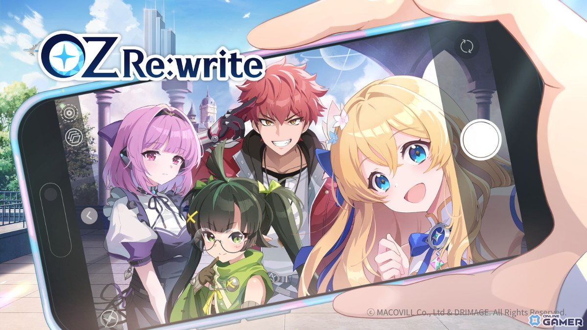 スマホ向けアニメRPG「OZ Re:write」が事前登録スタート!8月19日の正式サービスに向けて秋葉原イベントも開催の画像