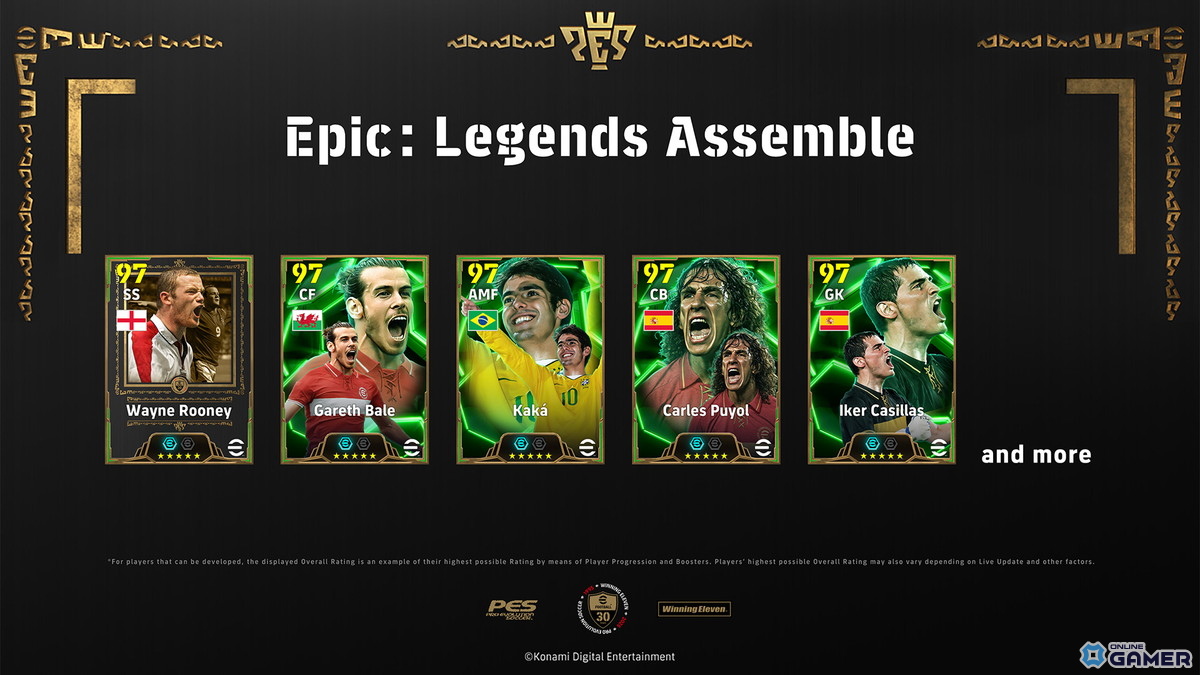 「eFootball」シリーズ30周年！ルーニー選手が限定デザインで参戦＆ドルトムントや新機能「リンクアップ」も発表の画像