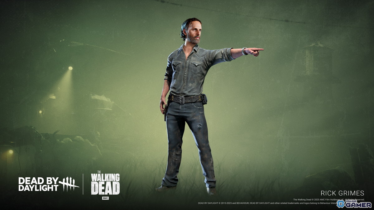 「Dead by Daylight」×「ウォーキング・デッド」コラボ配信開始！リック、ミショーン、ダリルが霧の森を駆け抜けるの画像