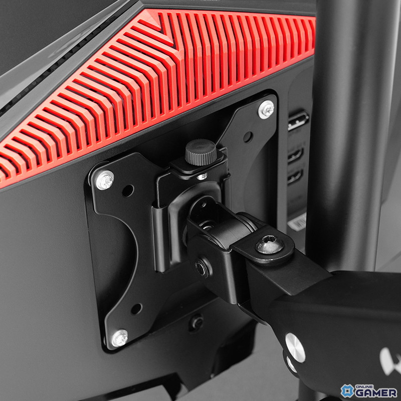 ゲーミングチェアで“寝たままゲーム”を実現！Bauhutteが76cmロングモニターアーム「BMA-1MS」を発売の画像