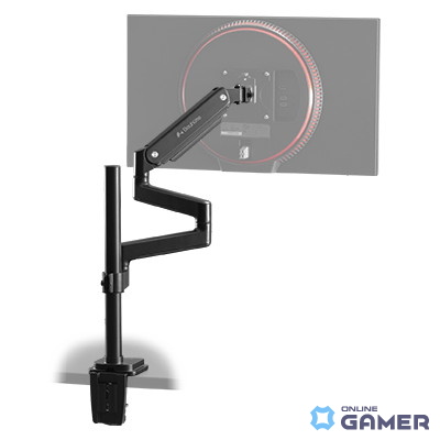 ゲーミングチェアで“寝たままゲーム”を実現！Bauhutteが76cmロングモニターアーム「BMA-1MS」を発売の画像