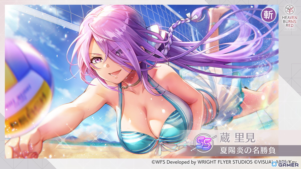 「ヘブバン」3.5thアニバーサリー第二弾!桐生美也&蔵里見が水着スタイルで登場の画像