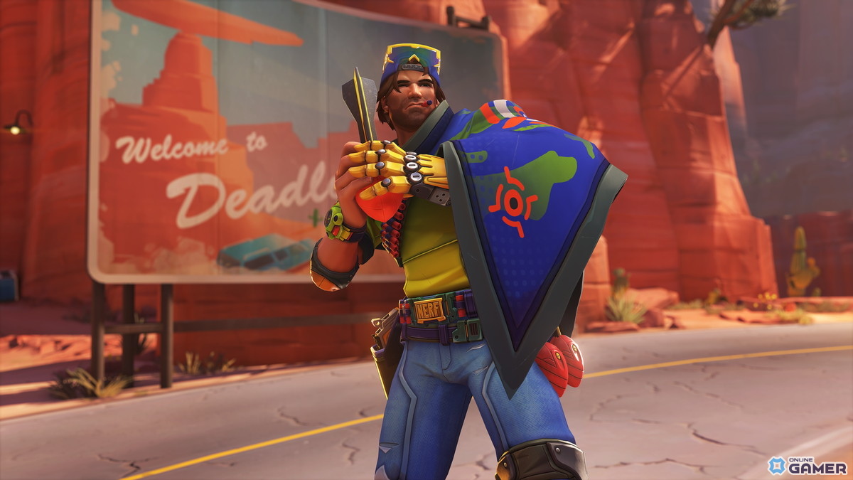 「オーバーウォッチ 2」×「ナーフ」コラボ8月6日開幕!限定スキン6種&特別モード「やっぱナーフでしょ」登場の画像