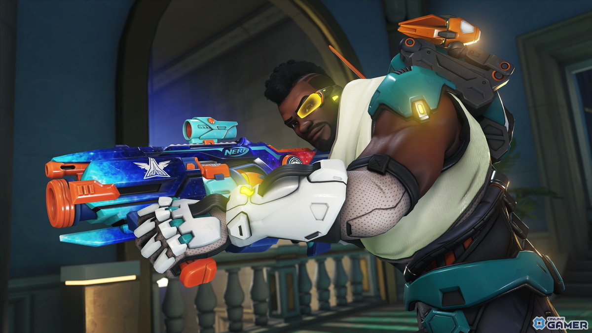 「オーバーウォッチ 2」×「ナーフ」コラボ8月6日開幕!限定スキン6種&特別モード「やっぱナーフでしょ」登場の画像