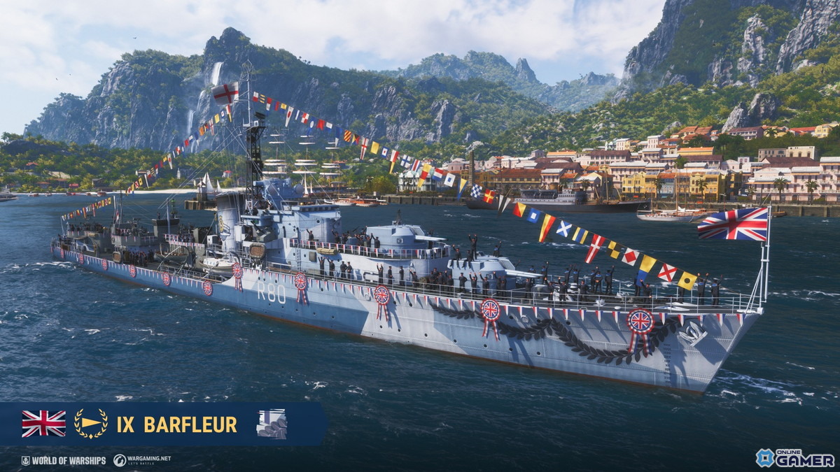 「World of Warships」第二次世界大戦終結80周年記念アップデート配信!新オペレーション&新艦艇「USS Laffey」登場の画像