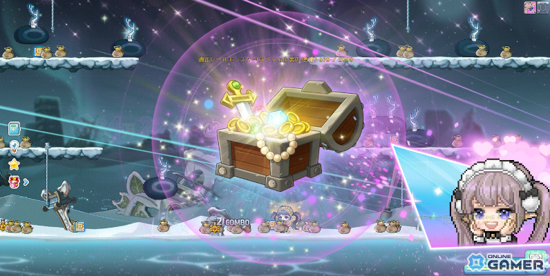 「メイプルストーリー」3人1組でボス討伐を目指す新コンテンツ「紅き月の森」が実装!新規装備「イニスの宝玉」などを手に入れようの画像