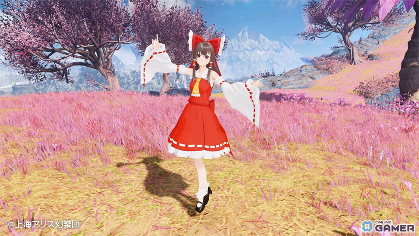 「PSO2:NGS」で東方コラボ開催！霊夢・魔理沙・フランドールの衣装や楽曲アイテムをGETしようの画像