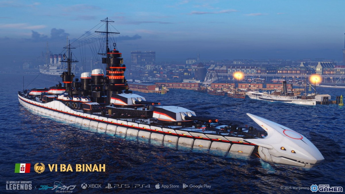 「World of Warships: Legends」×「ブルアカ」第2弾！ユウカ・マキ・ワカモが専用ボイス付き艦長にの画像