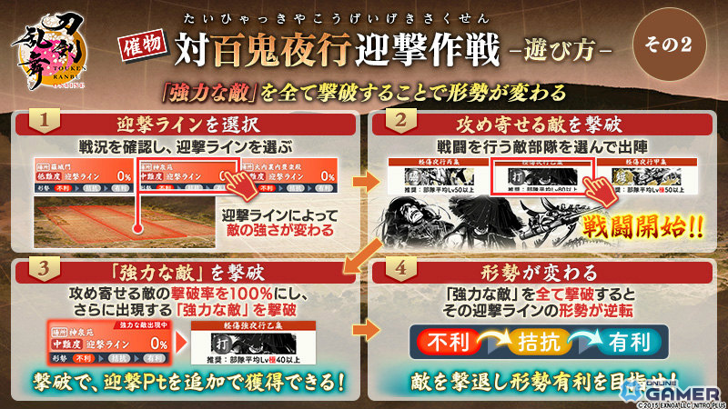 「刀剣乱舞ONLINE」新刀剣男士・童子切安綱 剥落(CV:中村悠一)が登場!イベント「対百鬼夜行迎撃作戦」開催の画像