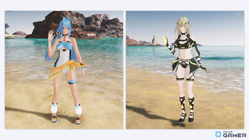 「PSO2 ニュージェネシス」期間限定クエスト「想定演習:烈夏の疾駆戦」配信!水着&露出多めコスのACスクラッチも登場の画像