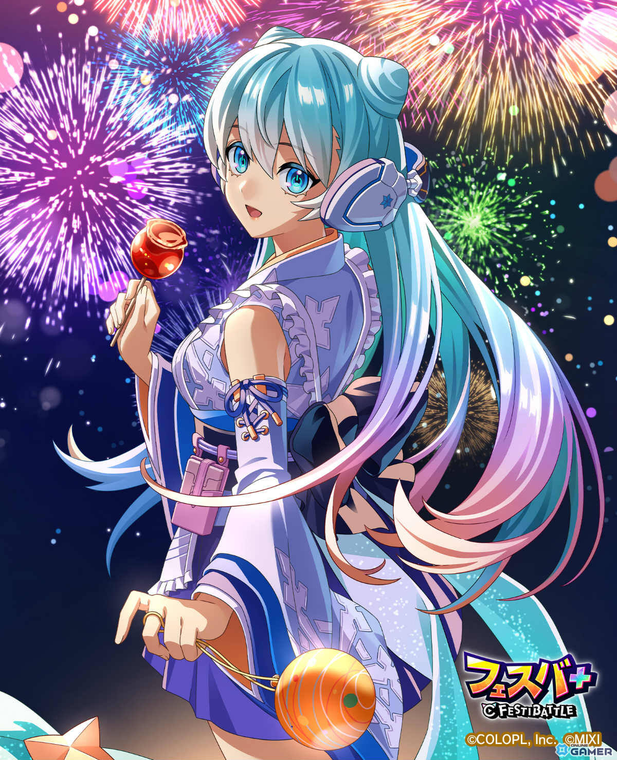 「フェスバ+」ネオ(CV:水瀬いのり)新バトルウェア登場!イベント「星咲く夜空の下で、君と一緒に。」開催の画像