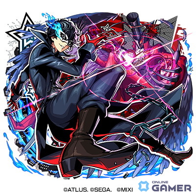 「モンスト」×「ペルソナ5 ザ・ロイヤル」コラボ8月16日開幕!ジョーカー&クイーンら怪盗団メンバーが参戦の画像