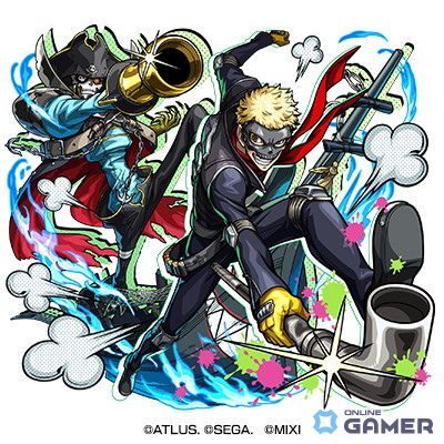 「モンスト」×「ペルソナ5 ザ・ロイヤル」コラボ8月16日開幕!ジョーカー&クイーンら怪盗団メンバーが参戦の画像