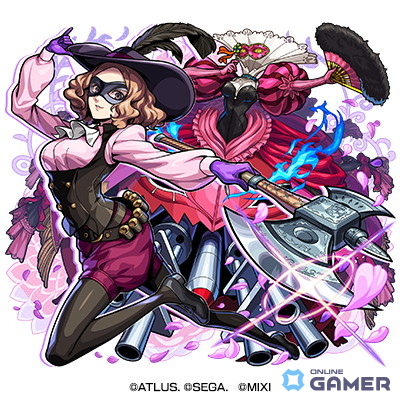 「モンスト」×「ペルソナ5 ザ・ロイヤル」コラボ8月16日開幕!ジョーカー&クイーンら怪盗団メンバーが参戦の画像