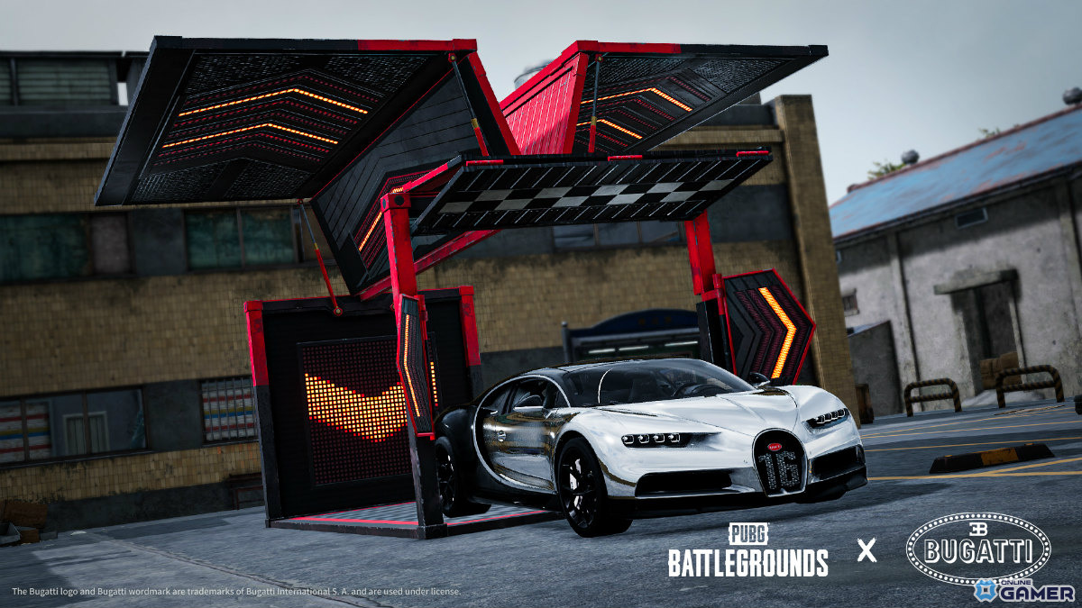 「PUBG」ブガッティ・シロン登場!UGCアルファ拡大&レトロアーケード「POBG」復活もの画像