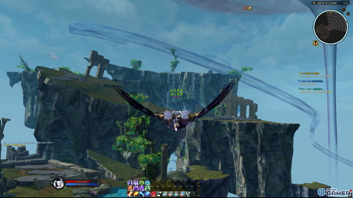 「タワー オブ アイオン」のリニューアルアップデートを体験！新規サーバー「X」で広がる快適な冒険と新クラス「ルミネス ウイング」に注目の画像