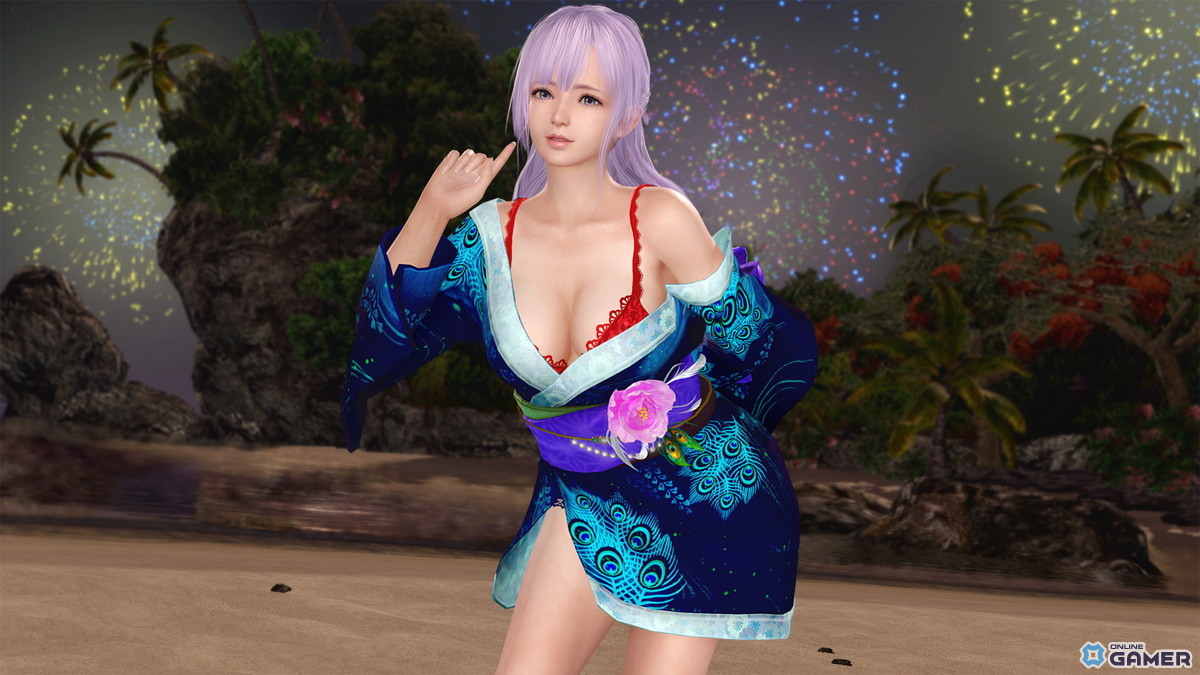 「DOAXVV」新SSR水着「スクール・バイブス」登場！ヒョウ柄ビキニ＆ギャル風コーデがセクシーの画像