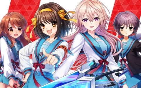 「黒ウィズ」×「涼宮ハルヒの憂鬱」コラボ開幕！ハルヒ・長門・みくる・エニィがガチャ参戦