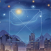 雀卓:星月夜の雀卓