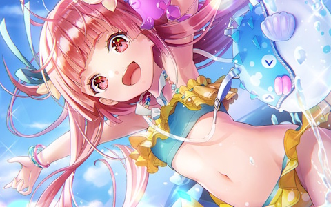 「ヘブバン」新スタイルのSS<レゾナンス>瑞原あいな＆SS佐月マリが1日1回無料の「ピックアッププラチナガチャ」で登場！C106の事後通販も実施中