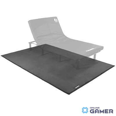 1人部屋のベッド&デスクまでカバーできる超大判ゲーミングラグ「ベッドごとふかふかラグ」がBauhutteより登場の画像