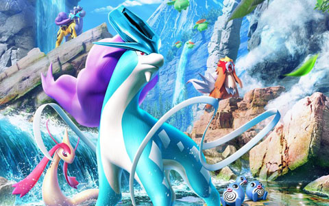 「ポケポケ」新テーマ拡張パック「未知なる水域」が8月28日登場！ライコウ・エンテイ・スイクンら収録